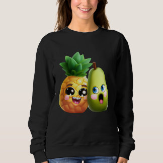 Fruity Love  Pear and Pineapple in Love T Shirt
