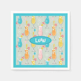 Fruity Tiki Beverages Pappersservett