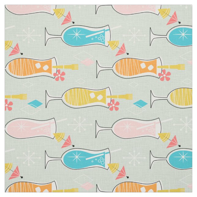 Fruity Tiki Beverages Tyg (Provkarta)