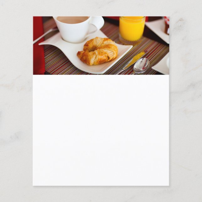 Frukost Flygblad (Framsidan)