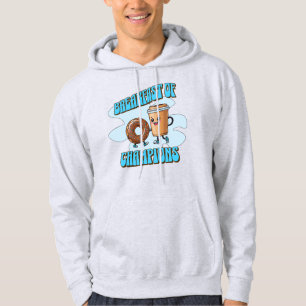 Frukost för mästare hoodie