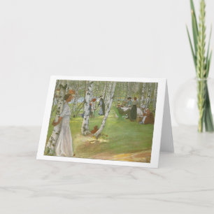 Frukost i det fria av Carl Larsson Kort