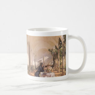 Frukost i loggian av John Singer Sargent Kaffemugg