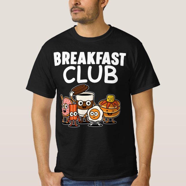 Frukost-Klubb T Shirt (Framsida)