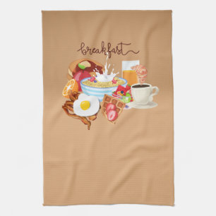 Frukost Kökshandduk