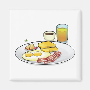 Frukost Magnet