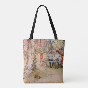 Frukost under stora björken av Carl Larsson Tygkasse