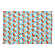 Frukostbacon och ägg