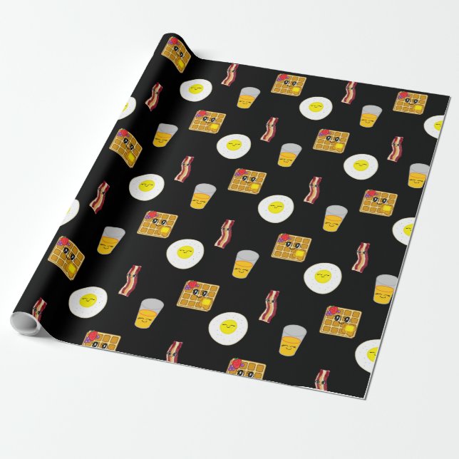 Frukostbanderoll Presentpapper (Utrullad)