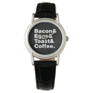 Frukosten (Bacon & Eggs & Toast & Coffee) Armbandsur
