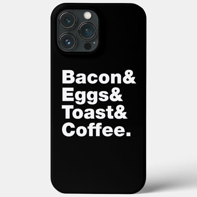 Frukosten (Bacon & Eggs & Toast & Coffee) Fodral-M (Baksida)