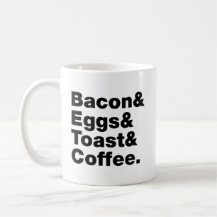 Frukosten (Bacon & Eggs & Toast & Coffee) Kaffemugg