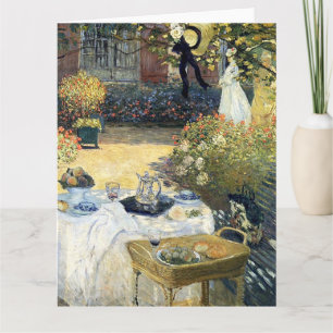 Frukosten Claude Monet Kort