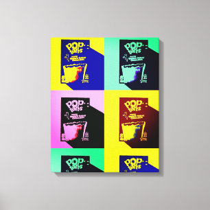 Frukosten för champions pop art canvastryck