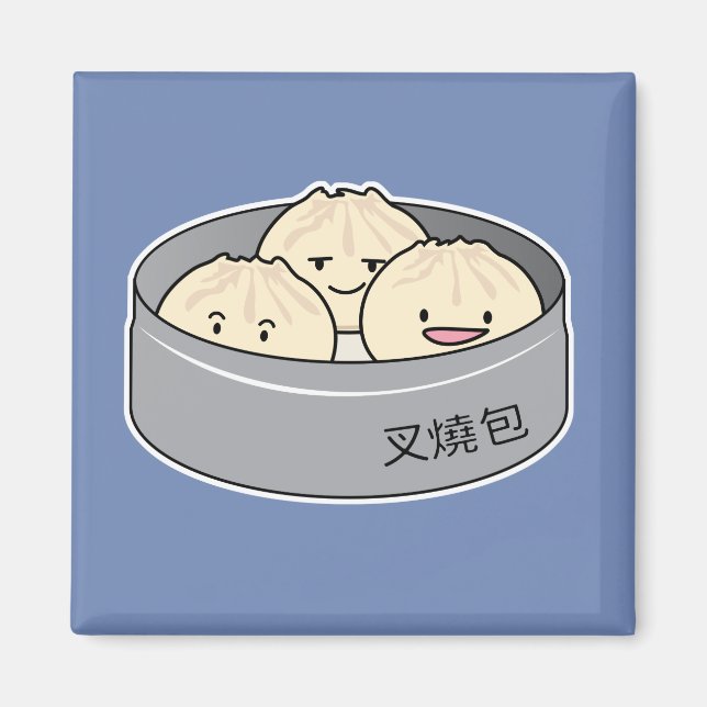 Frukosten för den dunkla summan för grisbullen magnet (Framsidan)