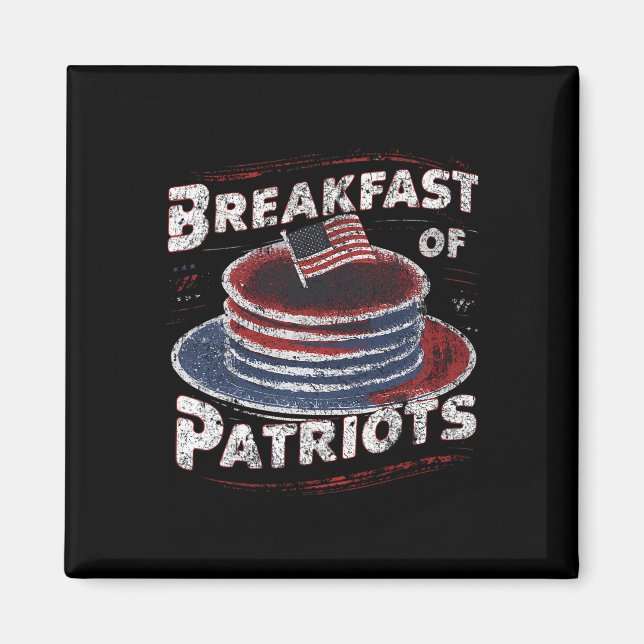 Frukosten för patrioterna Pancake American Cake 4: Magnet (Framsidan)