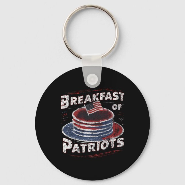 Frukosten för patrioterna Pancake American Cake 4: Nyckelring (Framsida)