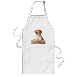 Frukosten Hund Långt Förkläde