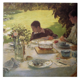 Frukosten i Garden Kakelplatta
