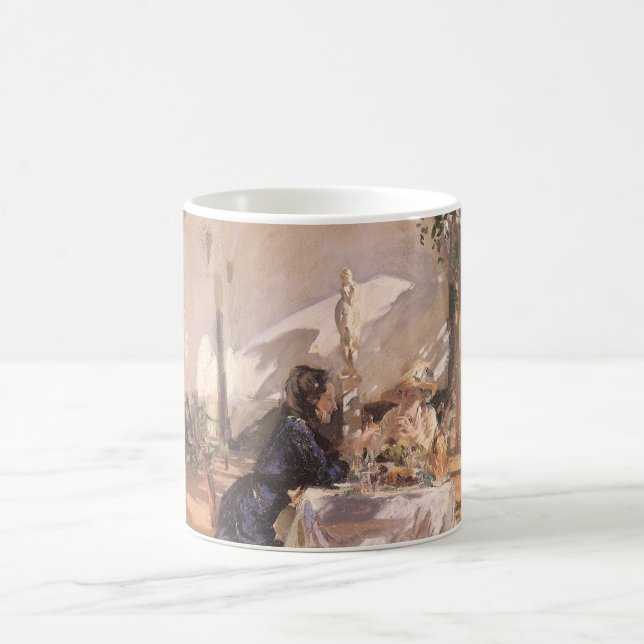 Frukosten i Loggia av John Singer Sargent Kaffemugg (Center)