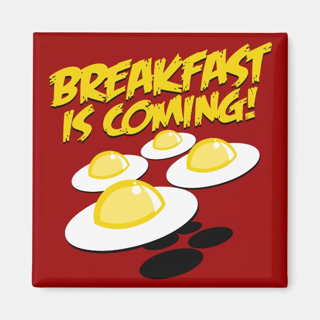 Frukosten kommer! magnet (Framsidan)