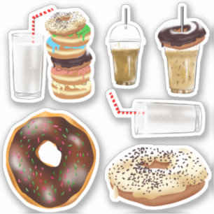 Frukosten måste ha en volym 2-dekal klistermärken
