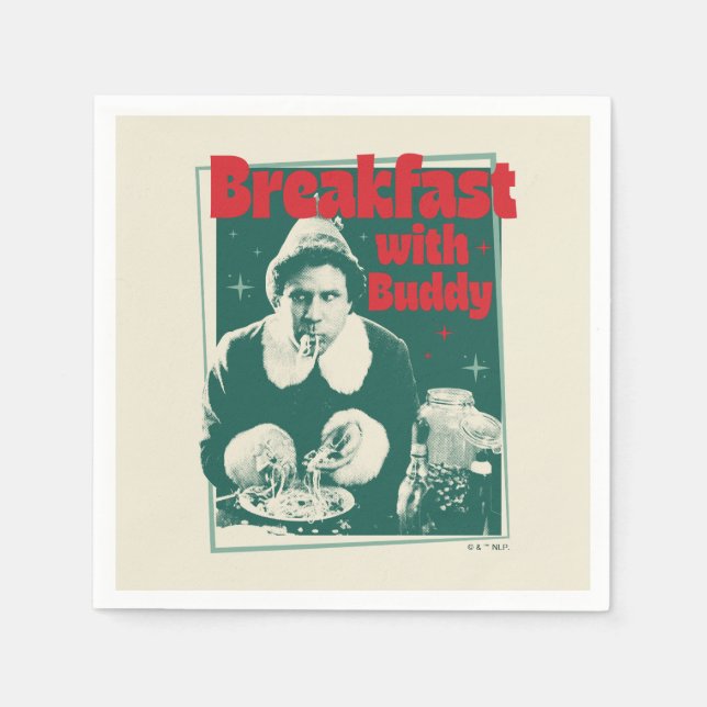 Frukosten med Buddy Pappersservett (Framsidan)