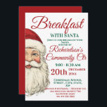 Frukosten med julfestande inbjudningar<br><div class="desc">En frukost i snyggt med jultomteman...  Det är ett leende av jultomten ansikte med färgstarkt rött och grönt. All text kan ändras efter behov. Underbar för förskolor,  förskola och insamling av medel i organisationer.</div>