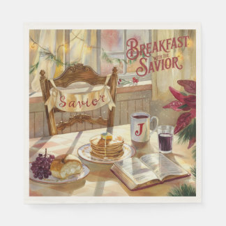 Frukosten med Savior - Christian Napkins Pappersservett