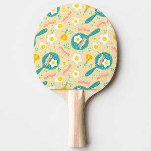 Frukosten Mönster Pingisracket