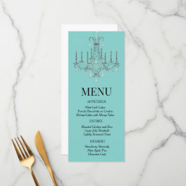 Frukosten på Chandelier Menu Meny