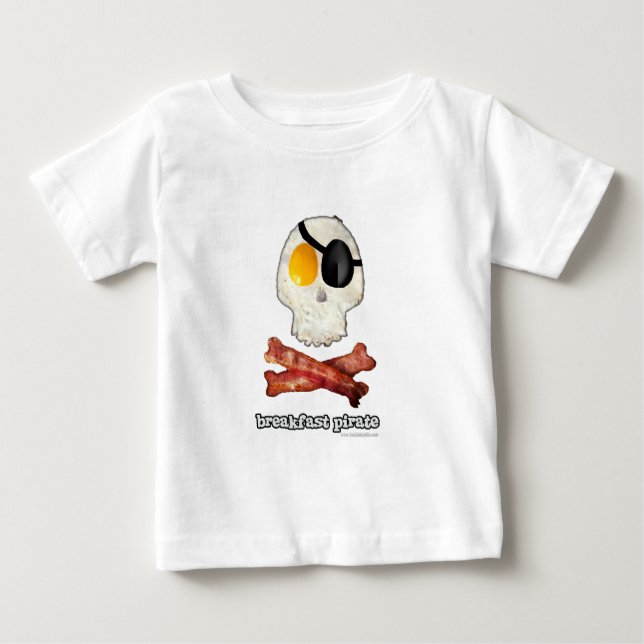 Frukosten Pirat... T-shirt (Framsida)