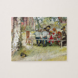 Frukosten under Big Birch av Carl Larsson Pussel