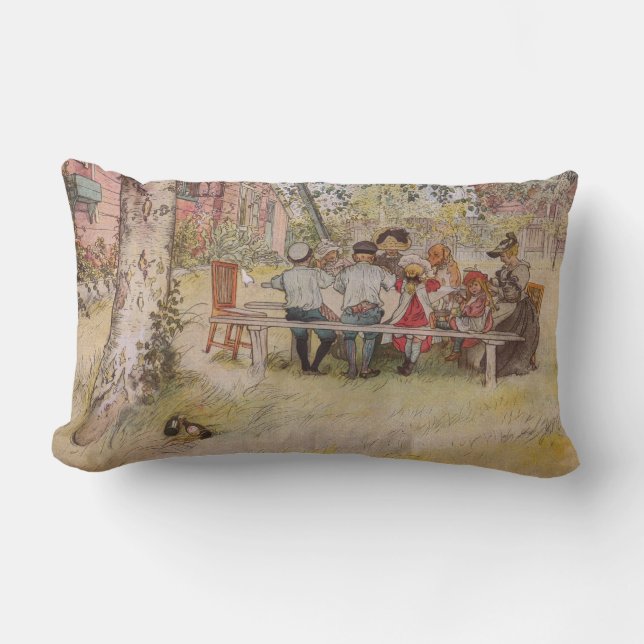 Frukosten under Big Birch Lumbarkudde (Framsida)