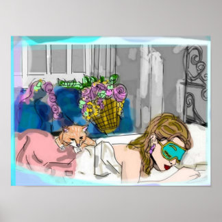 frukosten vid tiffanys holly goly poster