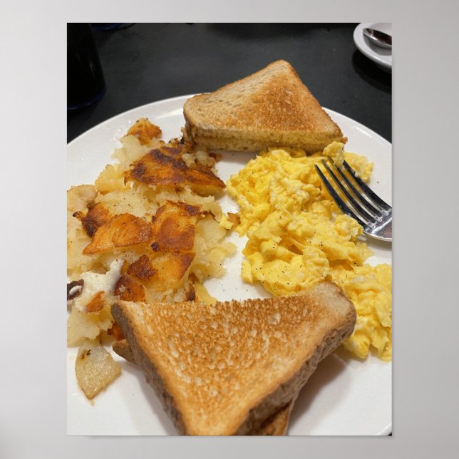 Frukostfoto Poster (Framsidan)