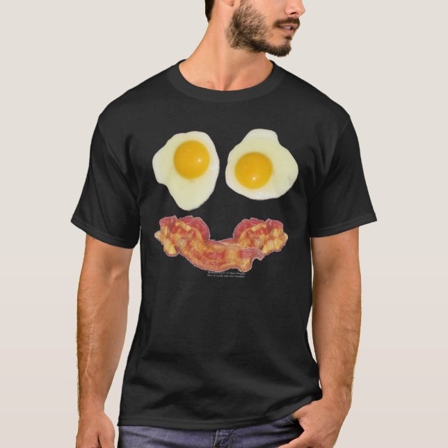 "Frukostleende" vid den Clara chandleren T Shirt (Framsida)
