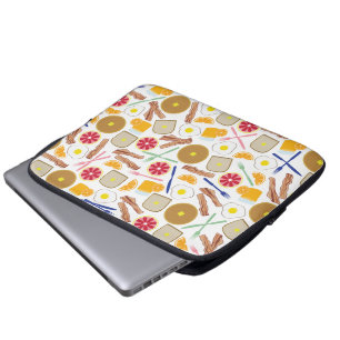 Frukostmatelektronik hänger lös laptop sleeve