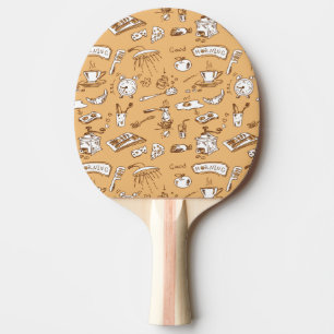 Frukostmönster 2 pingisracket