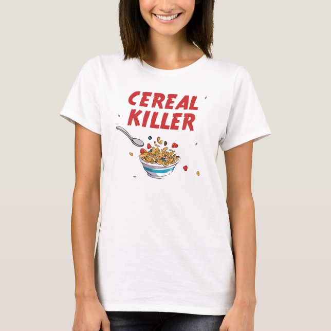 Frukostsädesslagmördare T-shirt (Framsida)
