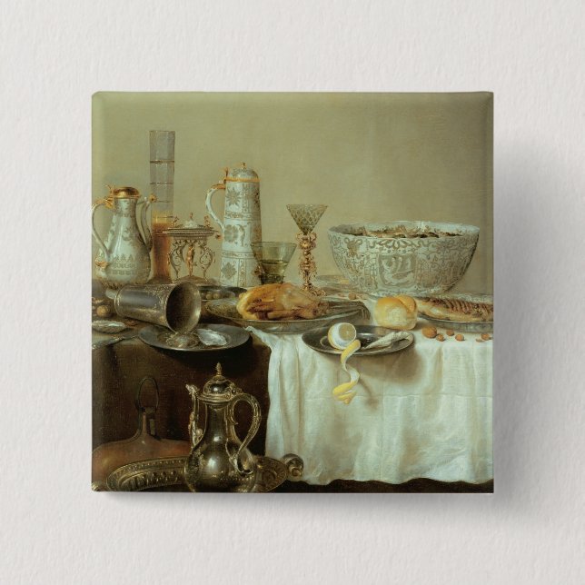 Frukoststilleben, 1638 knapp (Framsida)