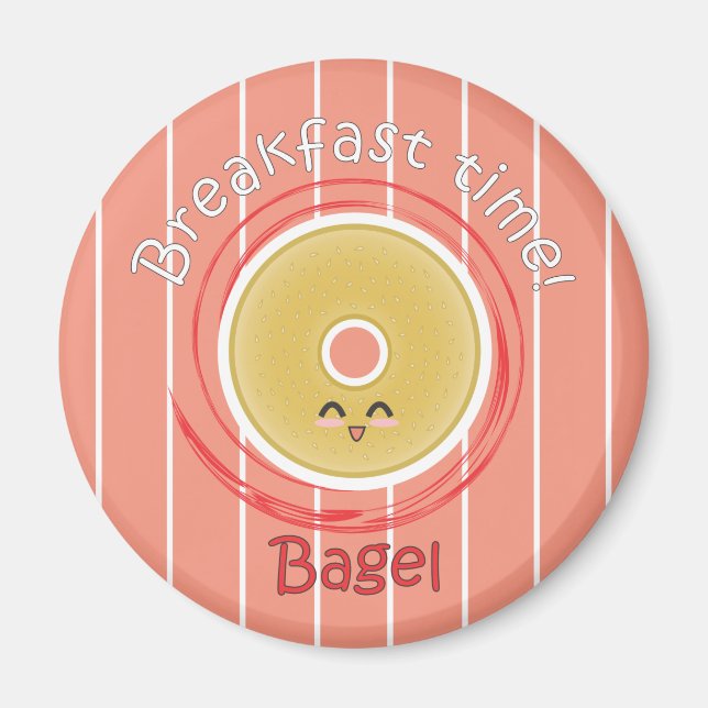 Frukosttid - Bagel Magnet (Framsidan)