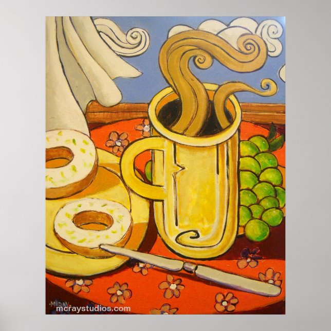 "Frukosttid" Poster (Framsidan)