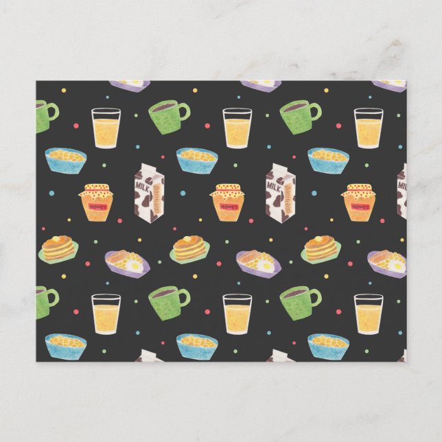 Frukosttid Vykort (Framsida)