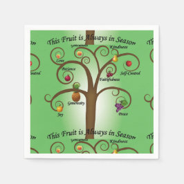 Frukt alltid i Season Papper Pappersservett
