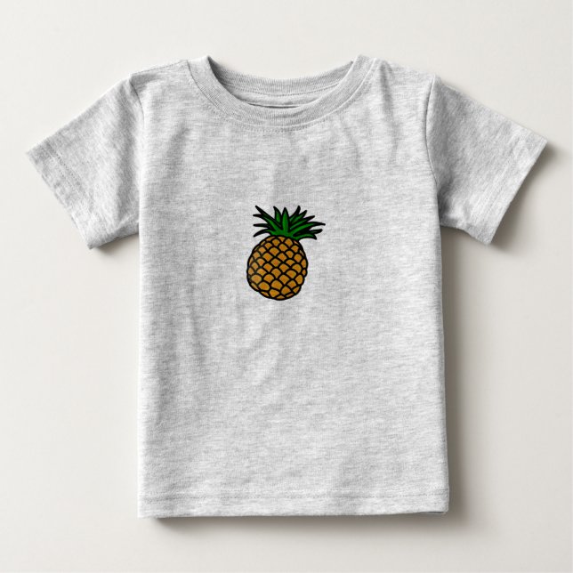 Frukt_(ananas) T-shirt (Framsida)