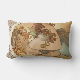 Frukt (Art nouveau) (Porträtt) (hondjur) (frukt) Lumbarkudde