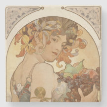 Frukt (Art nouveau) (Porträtt) (hondjur) (frukt)