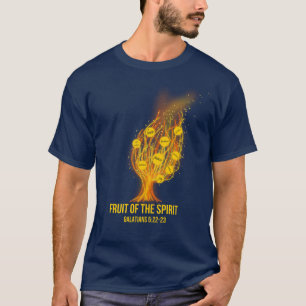Frukt av anden - den Galatians 5:22 - 23 T-shirt