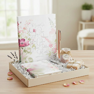 Frukt av Anden rosa blommig Anteckningsblock